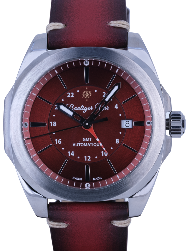 Bantiger Uhr Modell 947 rot